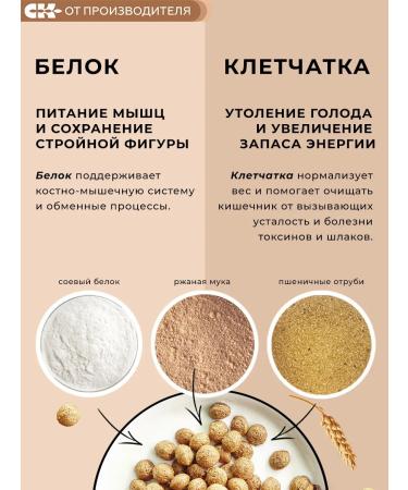 Siberian fiber Ready breakfast with protein crunch with chocolate - Buy Online on GoSupps.com