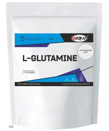 WATT NUTRITION Glutamine in 500 g powder for recovery. Green apple - Buy Online on GoSupps.com
