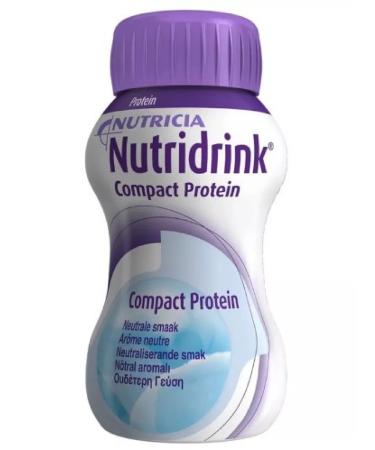 NUTRIDRINK Compact protein neutral taste 125ml 4 but-1 pcs - Buy Online on GoSupps.com