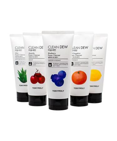Tony Moly Cream-cream for washing with cherry extract Clean Dew - Buy Online on GoSupps.com