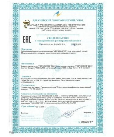 MEN'S MASTER Staining shampoo for hair - Buy Online on GoSupps.com