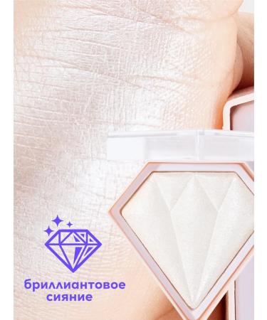 Inna V Highlighter shimmer baked structure for the face and body - Buy Online on GoSupps.com