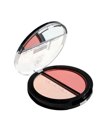 Dual blush highlighter