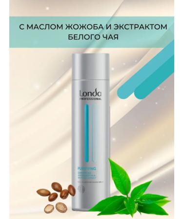 Londa Professional Shampoo cleansing for oily hair Scalp Purifying 250 ml - Buy Online on GoSupps.com