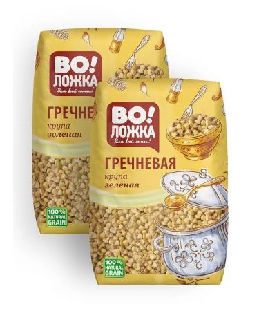 Volozhka Green buckwheat 2pcs 2pcs 800g