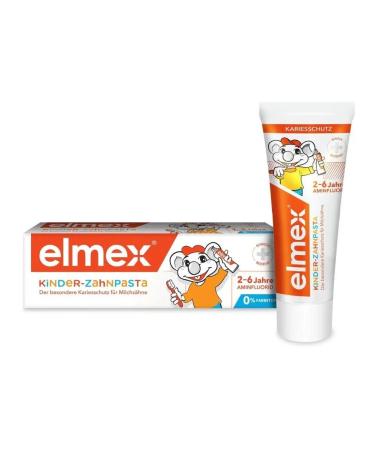 Toothpaste Elmex Kinder for children under 6 years old 50 ml - Buy Online on GoSupps.com