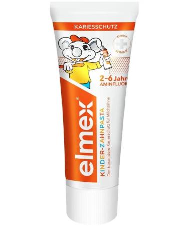 Elmex Children's toothpaste Kinder from 2 to 6 years 50 ml - Buy Online on GoSupps.com