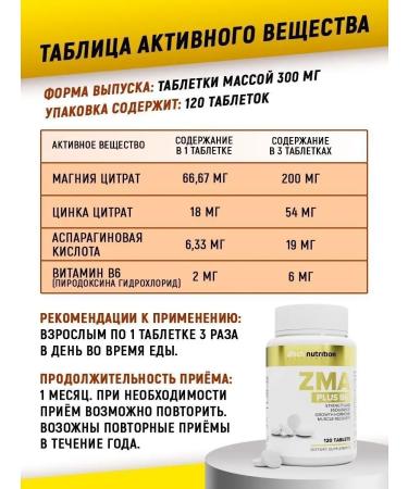 aTech nutrition ZMA Testosterone Booster 120 tablets - Buy Online on GoSupps.com