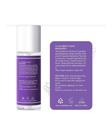 Cos De Baha Tonic with niacinamide and salicylic acid cos de bach - Buy Online on GoSupps.com