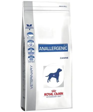 ROYAL CANIN Dry food Anallergenic for dogs 3 kg - Buy Online on GoSupps.com