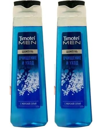 TIMOTEI Hair male shampoo Cleansing and care 2 pcs. 385 ml