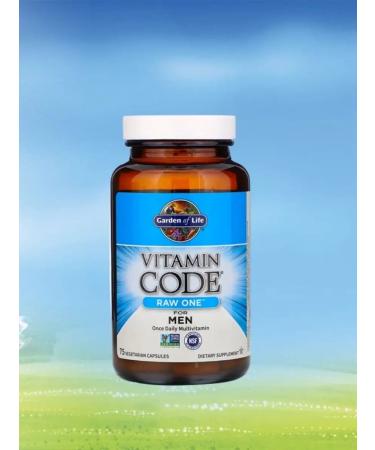 Garden of Life Raw One Multivitamin additive for men 75 capsules - Buy Online on GoSupps.com