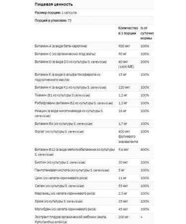 Garden of Life Raw One Multivitamin additive for men 75 capsules - Buy Online on GoSupps.com