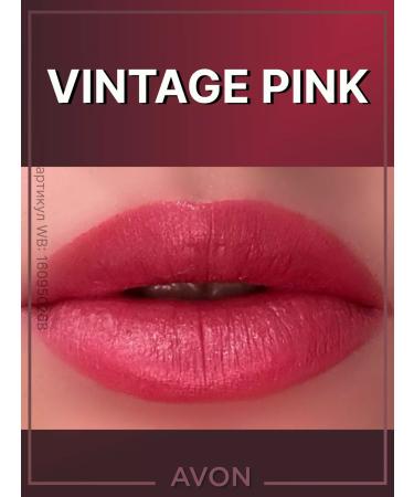 AVON Satin lipstick Lady Vintage Pink Evon - Buy Online on GoSupps.com