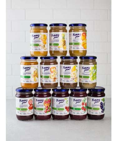 Yummy Foods Sugar jam yummy jam 350g cranberries - Buy Online on GoSupps.com