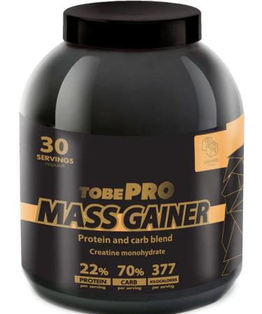 Ivan-Pole HeynerTobepro Mass Gainer caramel 3kg 30. - Buy Online on GoSupps.com