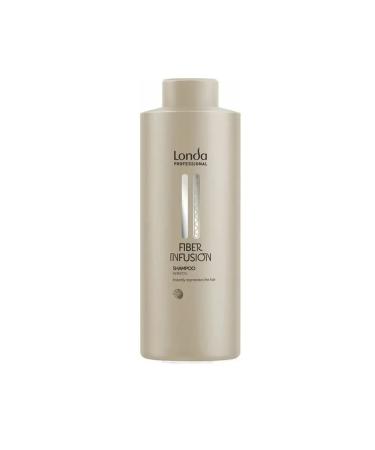 Londa Professional Fiber infusion shampoo for hair restoration with keratin