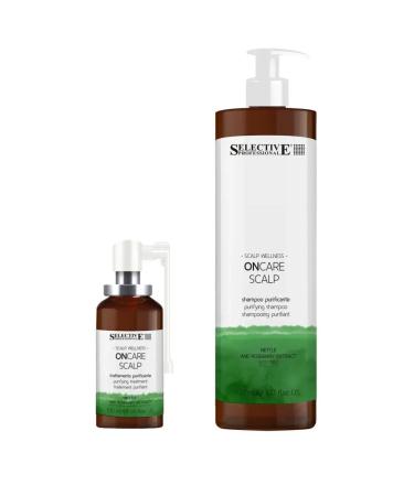 Selective Professional Purifying Oncare Scalp 950ml cleansing shampoo - Buy Online on GoSupps.com