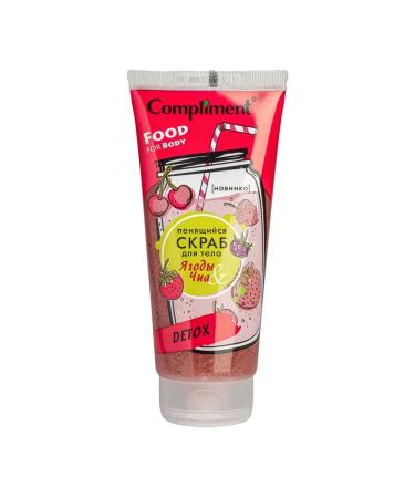 Compliment Body scrub foaming berries & chia Detox 200ml