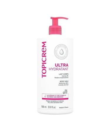 TOPICREM Ultra-moisturizing body milk 1 liter - Buy Online on GoSupps.com