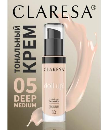 CLARESA Tonal face cream Doll Up! Tone # 05 Deep-Medium