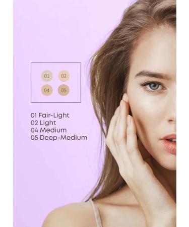 CLARESA Pretty please foundation! Tone No. 02 Light - Buy Online on GoSupps.com