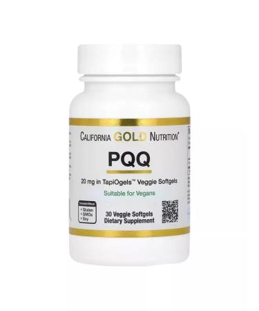 California Gold Nutrition Pqq pyrrolokhinolinhinone 20 mg