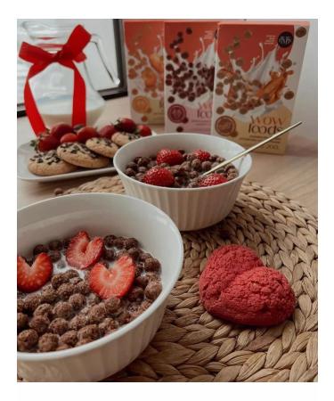 WOWFOODS Ready breakfast set balls of chocolate with protein - Buy Online on GoSupps.com