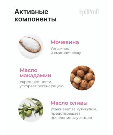 EpilProfi Remover for cuticle pedicure urea for the legs 250ml - Buy Online on GoSupps.com