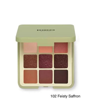 KIKO Milano Green Me Eyeshadow Palette of shadows from natural shades