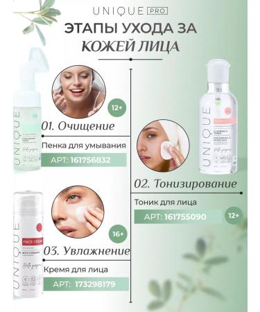 UNIQUEpro Foam for washing the face with a brush - Buy Online on GoSupps.com