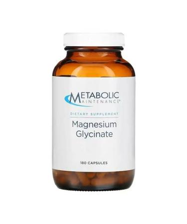 Metabolic Maintenance Magnesium glycinate 180 capsules