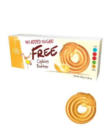Bogutti Asso cookies without sugar 135 g