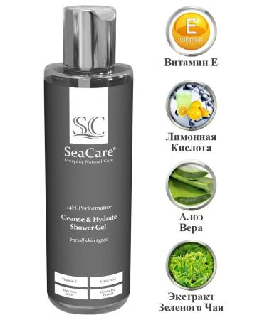 SeaCare Shower gel moisturizing feminine perfumed - Buy Online on GoSupps.com