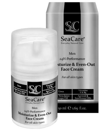 SeaCare Men's face cream moisturizing anti -aging from wrinkles - Buy Online on GoSupps.com