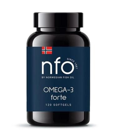 NFO Norvegian Fish Oil Omega-3 Fort 120 caps