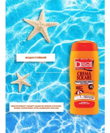Delice SUNRAL COURS SPF15+ for the face and body 250 ml - Buy Online on GoSupps.com