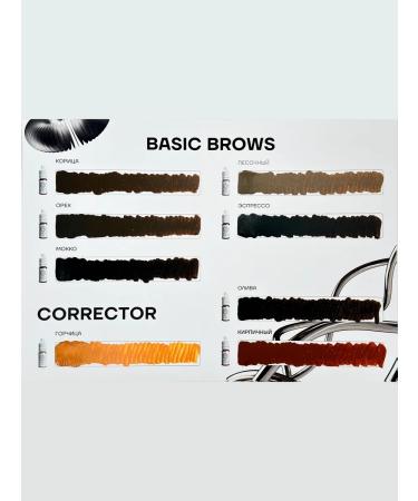 Face Company Minirals corrector for eyebrow tattooing "gold" 6ml - Buy Online on GoSupps.com