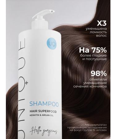 UNIQUEpro Set of shampoo and hair balm professional 1000 ml - Buy Online on GoSupps.com