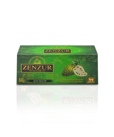 ZENZUR Green tea SOURSOP 25 packages