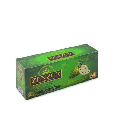 ZENZUR Green tea SOURSOP 25 packages - Buy Online on GoSupps.com