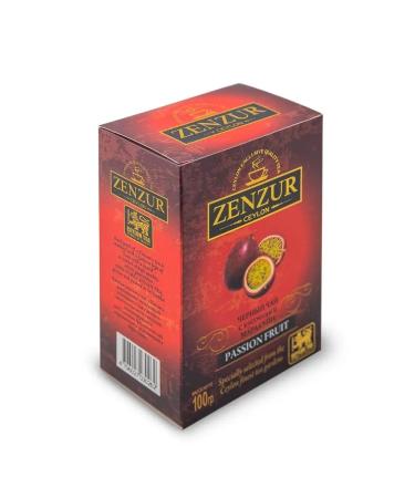 ZENZUR Black tea Passion Fruit (Marakuya) 100 g - Buy Online on GoSupps.com