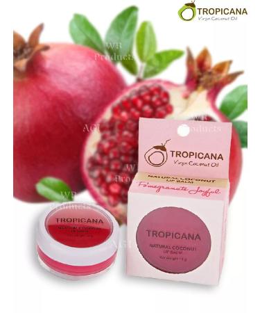 TROPICANA Lip balm with a flavor of grenade 10 g