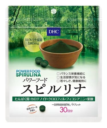 DHC Spirulin cheese peeled 3105 mg 270 tablets for 30 days