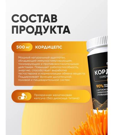 MushroomNik Cordyceps for endurance 60 capsules of 500 mg - Buy Online on GoSupps.com