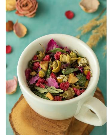 THEATASTY Herbal tea with raspberries and mint 500 grams - Buy Online on GoSupps.com