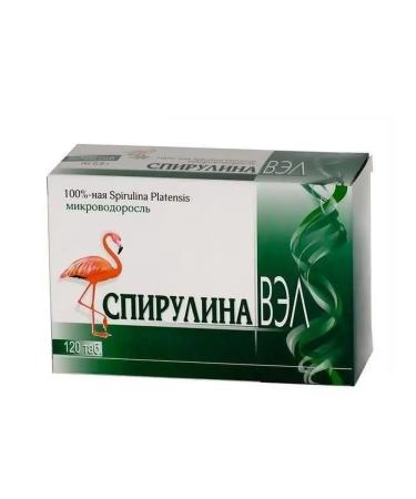 no brand Spirulina Val 120 tablets