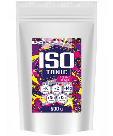 Powerup Isotonic powder with vitamin C Sports diet BAD 500 grams - Buy Online on GoSupps.com
