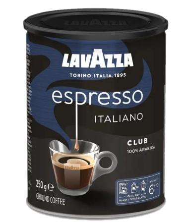 Lavazza Coffee ground lavacs Club 250 g