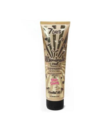 For the body Milk 7 Days Miss Crazy shimmer 150 ml